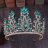 Big Crystal Tiaras Wedding Crown For Brides Women Hair Accessories Headpieces Princess Pageant Crystal Crown Pageant Bridal Wedding Hair Jewelry Accessories Headdress Crystal Crown Pageant Bridal Wedding Hair Jewelry Accessories Headdress