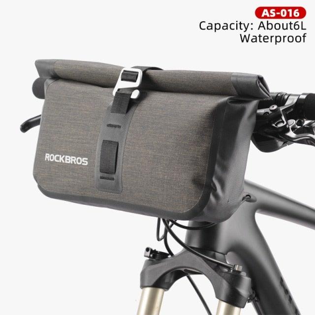 Bike Bag Front Bicycle Portable Handlebar Multi-purpose Large Capacity Backpack Road Cycling Frame Tube Bag Bike Handlebar Bag Front Frame Bag Bike Basket Storage Bag Bicycle Top Tube Bag Lightweight With Shoulder Straps For Road Mountain Bike Cycling