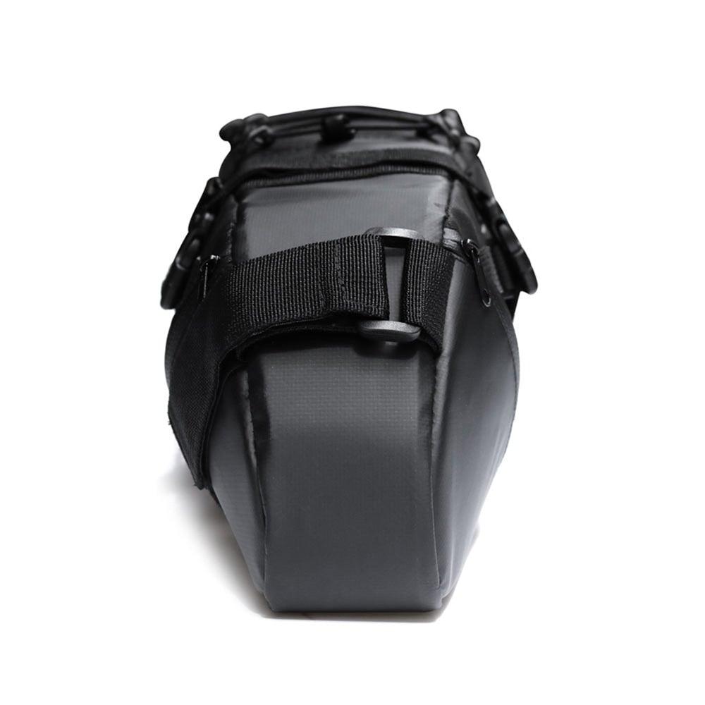 Bike Bag Waterproof Large Capacity Bicycle Bag Cycling Foldable Road Trunk Bike Packing Large Bike Bags Waterproof Bike Bag Under Seat Roll Up Cycling Rear Tail Pack Black 13L