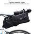 Bike Bag Waterproof Large Capacity Bicycle Bag Cycling Foldable Road Trunk Bike Packing Large Bike Bags Waterproof Bike Bag Under Seat Roll Up Cycling Rear Tail Pack Black 13L