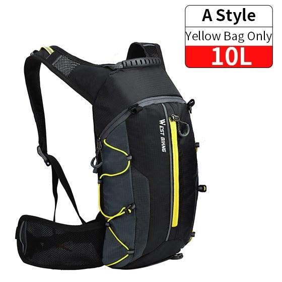 Bike Bags Portable Waterproof Backpack Cycling Water Bag Outdoor Sport Climbing Hiking Pouch Hydration Backpack  Bike Backpack  Mountain Biking Daypack Cycling Hiking Bicycle 10L