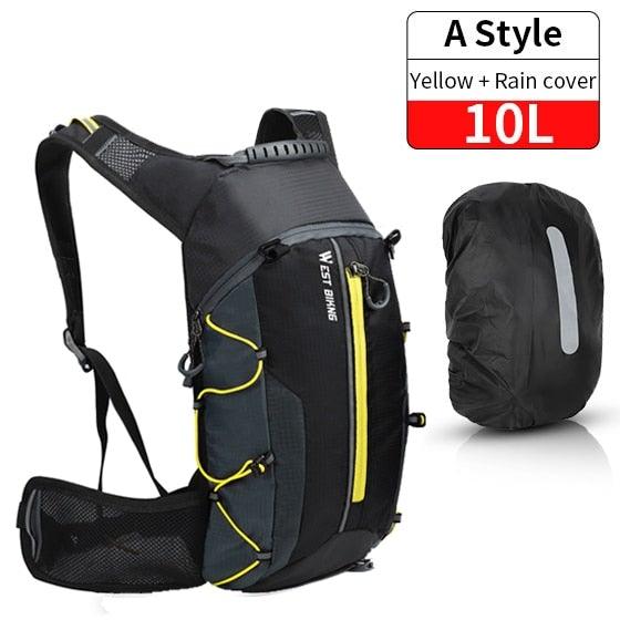 Bike Bags Portable Waterproof Backpack Cycling Water Bag Outdoor Sport Climbing Hiking Pouch Hydration Backpack  Bike Backpack  Mountain Biking Daypack Cycling Hiking Bicycle 10L