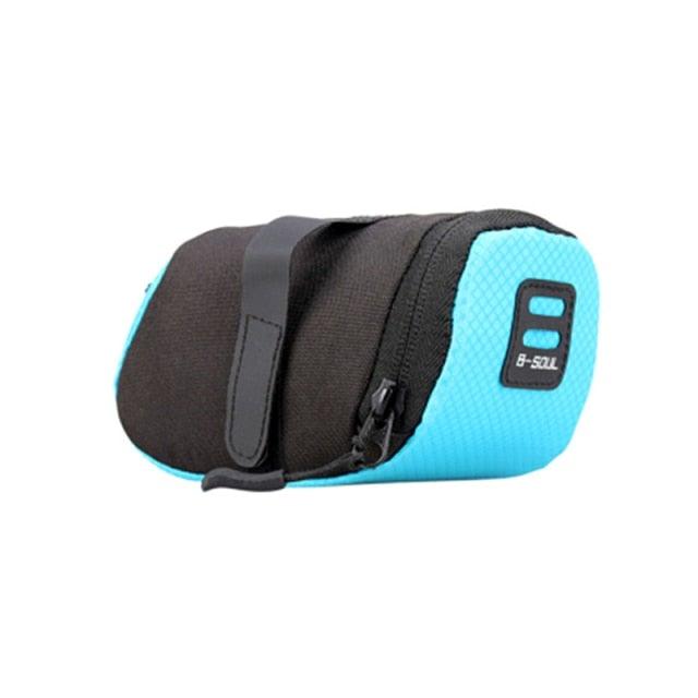 Bike Bags Waterproof Bicycle Bags Seat Cycling  Pouch Bag Riding Storage Bag Accessories Bike Saddle Bag Bicycle Bag Straps On Bike Bag Under Seat Pouch Pack Bicycle Accessories Bag Bicycle Tool Storage Bags For Cycling Water Proof Bag