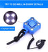 Bike Bell 4 Lamp Cycling Light 1200mAh Electric Horn Waterproof USB Charging Loud Alarm Security Bicycle Bell Bright Eyes Fully Waterproof Lumen Rechargeable Mountain Road Bike Headlight