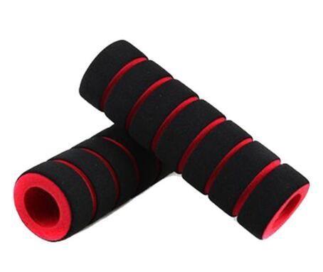 Bike Long Length Bike Racing Bicycle Handle Bar Foam Sponge Grip Cover Non-slip Soft Handlebar Bike Bar Grips Foam Single Bicycle Handle Bar Soft Comfortable Non-Slip Bike Handle Grips For Mountain 12/22cm