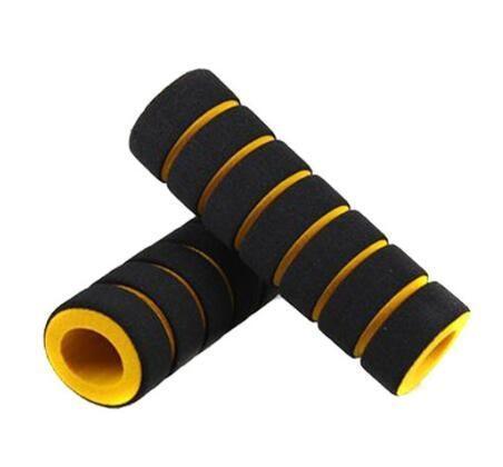 Bike Long Length Bike Racing Bicycle Handle Bar Foam Sponge Grip Cover Non-slip Soft Handlebar Bike Bar Grips Foam Single Bicycle Handle Bar Soft Comfortable Non-Slip Bike Handle Grips For Mountain 12/22cm