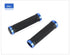 Bike Road Cycling Bicycle Handlebar Cover Grips Soft Rubber Anti-Slip Bike Handle Grip Lock Bar Non-Slip-Rubber Bicycle Handle Grip With Aluminum Lock Bike Grip For Scooter Cruiser Tricycle Wheel Chair Mountain Road Urban Foldable Bike