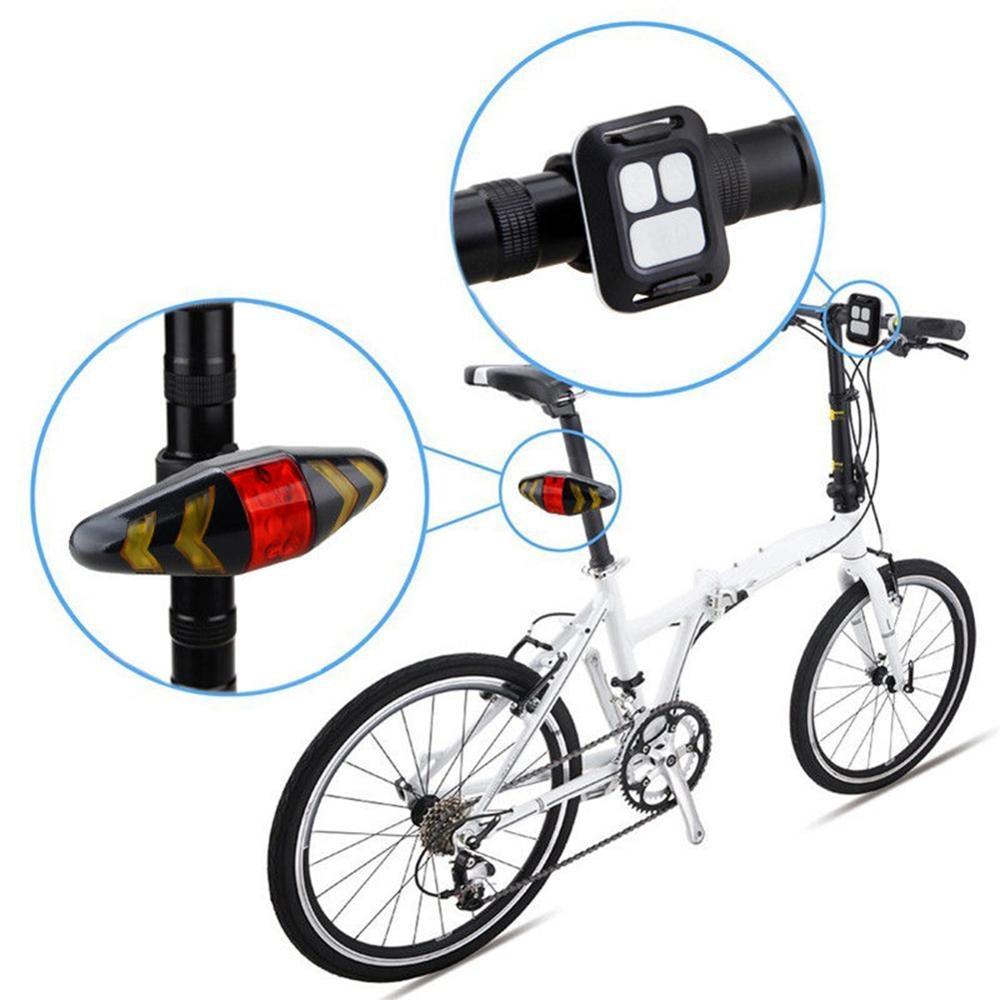 Bike Signal Wireless Remote Mountain Bike Cycling Lights Remote Control LED Warning Lamp Flashing Bike TailLight With Turn Signals Wireless Remote Control Ultra Bright LED Safety Warning Rear Lights - STEVVEX Sport - 224, Bicycle Light, Bicycle Light Decoration, Bicycle Lights, bike, bike accessories, Bike Flashlight, Bike Headlight, Bike Light Led Lamp, Bike Rear Light, Led Bike Headlight, LED Warning Headlights, Safety Warning Bike Light, Safety Warning Rear Lights, Wireless Bike Headlight - Stevvex.com