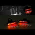 Bike Taillight USB Remote Wireless Controlling Bike Rear Lamp Turn Signal Light LED Bicycle Remote Control Bike Tail Light Bicycle Light Safety Warning Bike Brake Rear Light Safety Warning Cycling Light