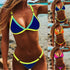 Bikinis Set For Women Swimsuit Summer Beach Wear Female Bathing Suits  Women Bikini Swimwear  Bikini Sets Push Up Halter Swimsuits 2 Piece Underwired Bathing Suits for Ladies