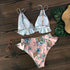 Bikinis Women Swimsuit Padded Swimwear Halter Bikini Set Push Up Beach Wear Two Piece Bikini Swimsuit Bathing Suits Halter Triangle Tops String Bikini Sets  Bathing Suit Swimming