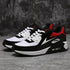 Black Air Cushion Men's Sport Sneakers Casual Breathable Shoes Running Sports Cushion Jogging Sport Sneakers Men's Lightweight Walking Athletic Running Tennis Shoes