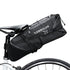 Black Bike Bag Bicycle Bag Cycle Cycling Bike Seat Bag Bags Accessories Waterproof Bike Packing Bags Large Bike Bags Fully Waterproof Bike Bag Under Seat Roll Up Cycling Rear Tail Pack