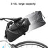 Black Bike Bag Bicycle Bag Cycle Cycling Bike Seat Bag Bags Accessories Waterproof Bike Packing Bags Large Bike Bags Fully Waterproof Bike Bag Under Seat Roll Up Cycling Rear Tail Pack