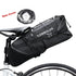 Black Bike Bag Bicycle Bag Cycle Cycling Bike Seat Bag Bags Accessories Waterproof Bike Packing Bags Large Bike Bags Fully Waterproof Bike Bag Under Seat Roll Up Cycling Rear Tail Pack