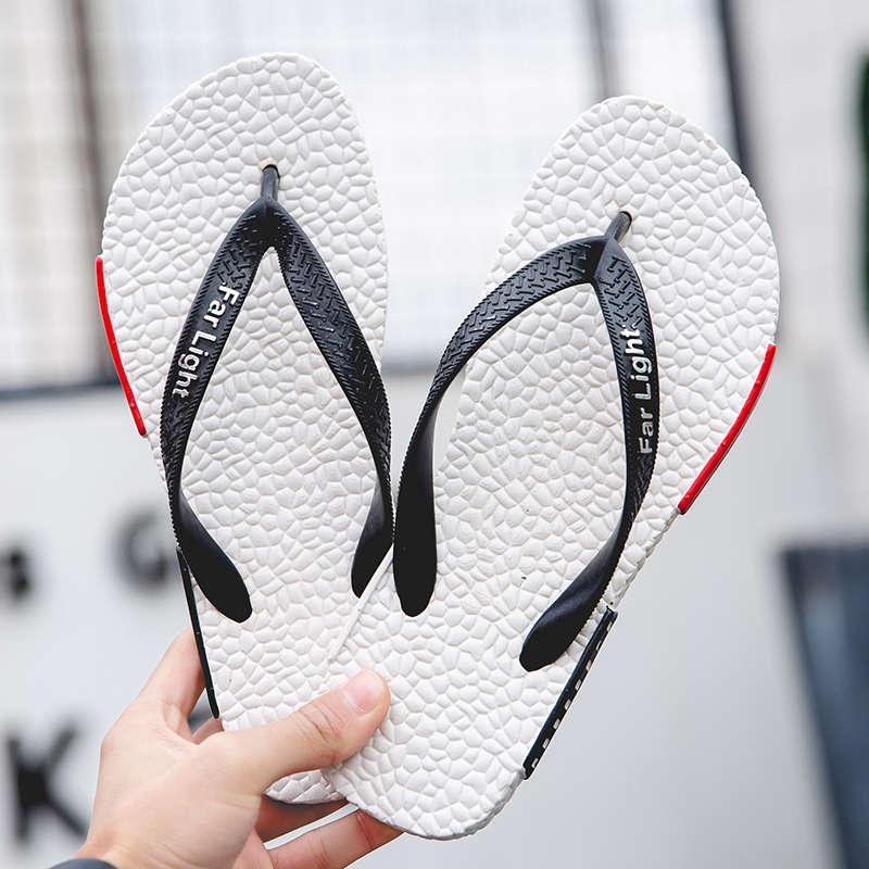 Black Man House Slippers Elegant Flip Flop Pool Slippers Summer Sandals  Men's Shoes Breathable Air Mesh Comfortable Leather Flip Flops Non-Slip Sport Cushion Beach Outdoor Walking Slippers