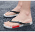 Black Man House Slippers Elegant Flip Flop Pool Slippers Summer Sandals  Men's Shoes Breathable Air Mesh Comfortable Leather Flip Flops Non-Slip Sport Cushion Beach Outdoor Walking Slippers