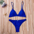 Black Micro Bikini Set Women 2 Pieces Swimsuit Swimwear Push Up Padded Bra Thongs Bathing Suit Beachwear Women's Tie Side Bottom Padded Top Triangle Bikini Bathing Suit