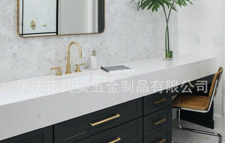 Black Silver Gold Cabinet Handle Square Furniture Hardware Stainless Steel Kitchen Door Knobs Cupboard Wardrobe Drawer Pulls  Square Bar Cabinet Pull Drawer Handle Stainless Steel Modern Hardware For Kitchen And Bathroom Cabinets