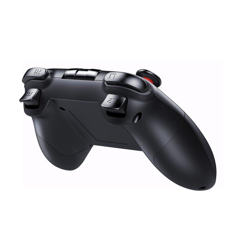 Black Solid Bluetooth Joystick Smartphone Trigger Gamepad Controller Compatible With TV PC Laptop - STEVVEX Game - 221, all in one game controller, best quality joystick, bluetooth wireless gamepad, compatible with mobile phone, controller for mobile, Controller For Mobile Phone, controller for pc, game, Game Controller, Game Pad, game pad for phone, Game Pads for mobile, Game Pads for phone, gamepad controller, gamepad joystick, joystick, joystick for games - Stevvex.com