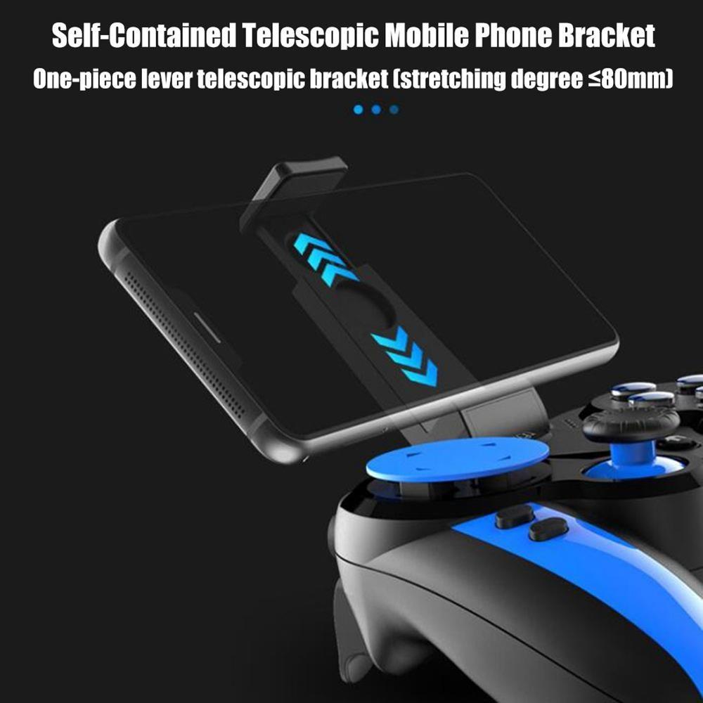 Black Solid Bluetooth Joystick Smartphone Trigger Gamepad Controller Compatible With TV PC Laptop - STEVVEX Game - 221, all in one game controller, best quality joystick, bluetooth wireless gamepad, compatible with mobile phone, controller for mobile, Controller For Mobile Phone, controller for pc, game, Game Controller, Game Pad, game pad for phone, Game Pads for mobile, Game Pads for phone, gamepad controller, gamepad joystick, joystick, joystick for games - Stevvex.com