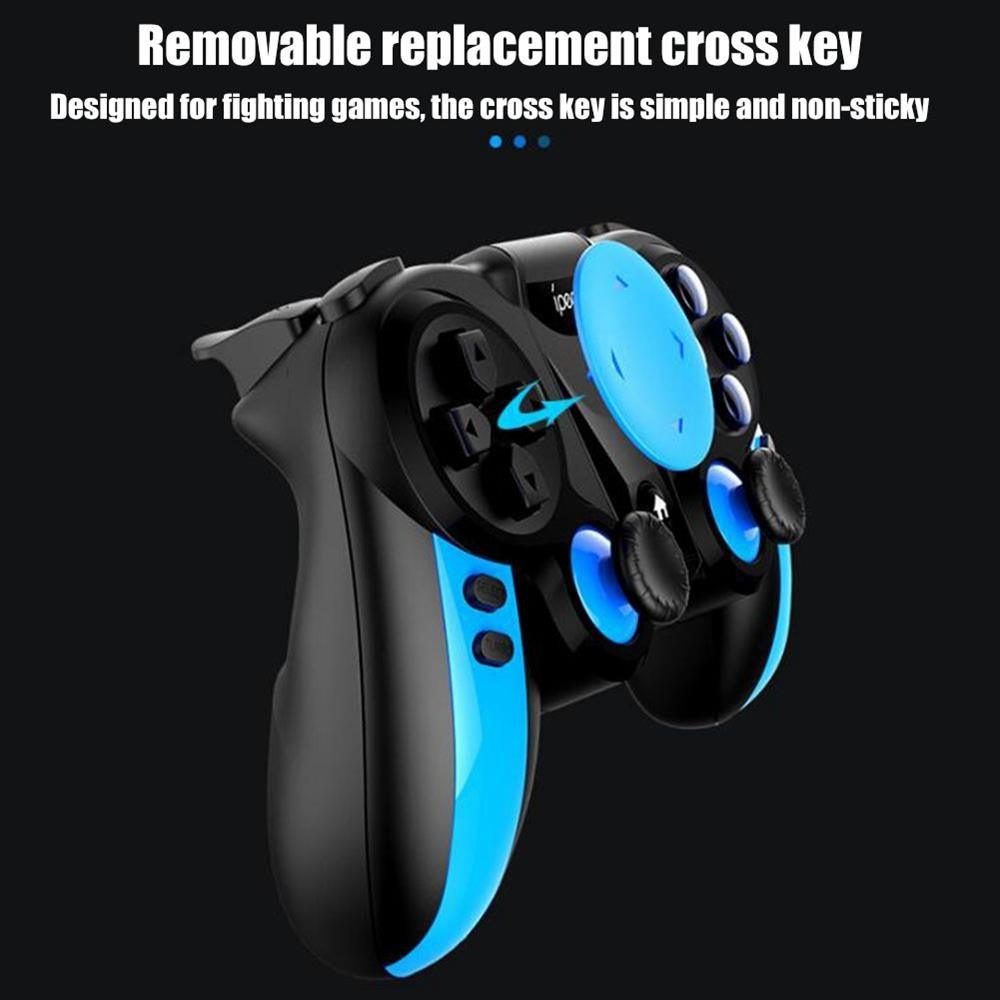 Black Solid Bluetooth Joystick Smartphone Trigger Gamepad Controller Compatible With TV PC Laptop - STEVVEX Game - 221, all in one game controller, best quality joystick, bluetooth wireless gamepad, compatible with mobile phone, controller for mobile, Controller For Mobile Phone, controller for pc, game, Game Controller, Game Pad, game pad for phone, Game Pads for mobile, Game Pads for phone, gamepad controller, gamepad joystick, joystick, joystick for games - Stevvex.com