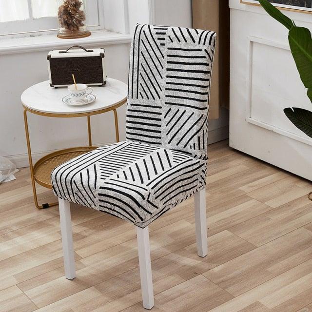 Black Spandex elastic wedding Chair Covers Anti-dirty housse de chaise office hotel chair cover seat  Chair Covers Protector Seat Case Chair Cover Seat Protector Super Fit Slipcover Stretch Removable Washable