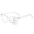 Black Square Multifocal Progressive Reading Glasses For  Men Fashion With Diopters Anti-glare Computer Reading Gaming TV Phones Transparent Glasses For Women Men