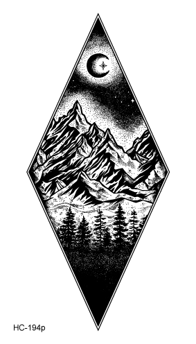 Black Temporary Waterproof Tattoo Sticker Mountains Tree Body Decoration Elegant Stylish Design - STEVVEX Beauty - 103, Arm Tattoo, Beauty, Black Tattoos, Body Tattoo, Fashion Tattoo, Girls Tattoo, Leg Tattoo, Luxury Tattoo, Men Tattoo, Modern Tatoos, Modern Tattoo, Moon Tattoo, Mountains Tattoo, Nature Tattoo, Small Tattoo, Stylish Tattoo, Tattoo, Waterproof Tattoo, Women Tattoo, Womens Tattoo - Stevvex.com