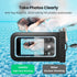 Black Waterproof Phone Case Bag For iPhone 14 13 12 Pro Max Swim Pouch For Universal Protective Phone Case Universal Waterproof Underwater Dustproof Touch Phone Case for iPhone