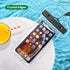 Black Waterproof Phone Case Bag For iPhone 14 13 12 Pro Max Swim Pouch For Universal Protective Phone Case Universal Waterproof Underwater Dustproof Touch Phone Case for iPhone