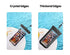 Black Waterproof Phone Case Bag For iPhone 14 13 12 Pro Max Swim Pouch For Universal Protective Phone Case Universal Waterproof Underwater Dustproof Touch Phone Case for iPhone