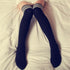 Black White Striped Long Over Knee Thigh High Cotton Socks Over The Knee Stockings For Ladies Warm Knee Socks for Women - ALLURELATION - 500, adult socks, anime socks, basketball socks, bike socks, breathable socks, casual socks, colorful socks, cotton socks, cute socks, cycling socks, female socks, footbal socks, footwear, long socks, over knee socks, school socks, short socks, Socks, socks for girls, socks for women, socks outdoor socks, stockings, thigh high socks, Women socks - Stevvex.com