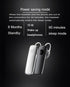 Black White Wireless Bluetooth Earphone In-ear Single Mini Earbud Hands Free Calls With Clear Conversations And Streaming MultimediaStereo Music Headset Sport Bluetooth Headphones Over Ear Hooks Earphone For Smart Phones