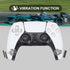 Black White Wireless Dual Sense Double Vibration Joystick Controller Compatible With PC Laptop For Gamers - STEVVEX Game - 221, all in one game controller, best quality joystick, bluetooth wireless gamepad, compatible with mobile phone, Controller For Mobile Phone, controller for pc, Dual sense controller, game, Game Pad, game pad for phone, Game Pads for phone, gamepad joystick, gamepads for mobile, joystick, joystick for games, perfect joystick - Stevvex.com