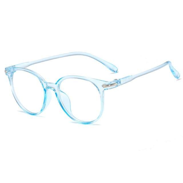 Blue Light Blocking Computer Glasses Retro Clear Lens Eyeglasses Frame And  Myopia Glasses Men Women Short Sight Eyewear Blue Coated Women Diopter Eyeglass0 -0.5 -1 -1.5 -2 -2.5 -3 -3.5 -4 -5 -6