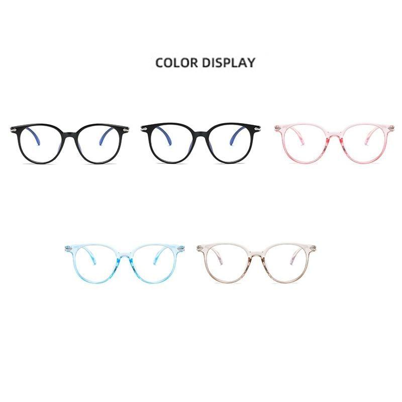 Blue Light Blocking Computer Glasses Retro Clear Lens Eyeglasses Frame And  Myopia Glasses Men Women Short Sight Eyewear Blue Coated Women Diopter Eyeglass0 -0.5 -1 -1.5 -2 -2.5 -3 -3.5 -4 -5 -6