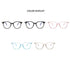 Blue Light Blocking Computer Glasses Retro Clear Lens Eyeglasses Frame And  Myopia Glasses Men Women Short Sight Eyewear Blue Coated Women Diopter Eyeglass0 -0.5 -1 -1.5 -2 -2.5 -3 -3.5 -4 -5 -6