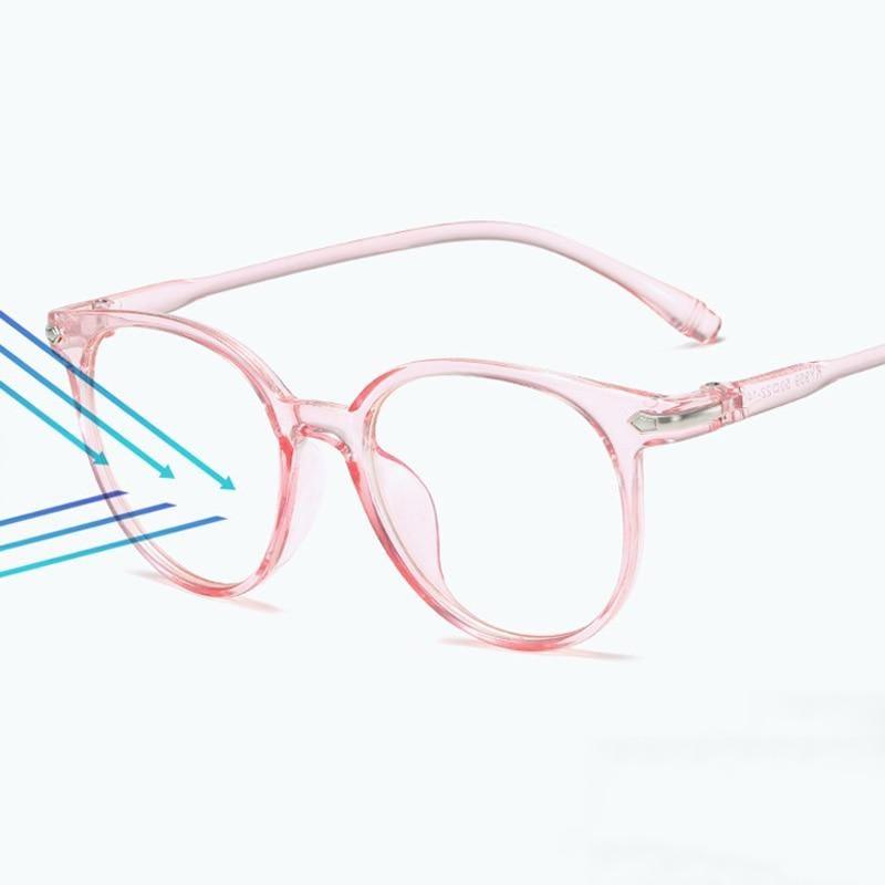 Blue Light Blocking Computer Glasses Retro Clear Lens Eyeglasses Frame And  Myopia Glasses Men Women Short Sight Eyewear Blue Coated Women Diopter Eyeglass0 -0.5 -1 -1.5 -2 -2.5 -3 -3.5 -4 -5 -6