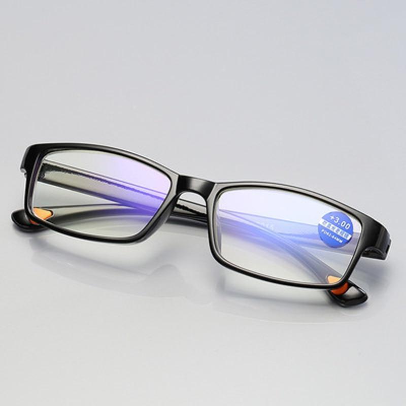 Blue Light Blocking Reading Glasses Men Anti Glar Eyeglasses Blue Film Diopter UV Protection Anti Blue Rays Anti Glare And Scratch Resistant Computer Reading Glasses +1.0 1.5 2.0 2.5 3.0 3.5 4.0