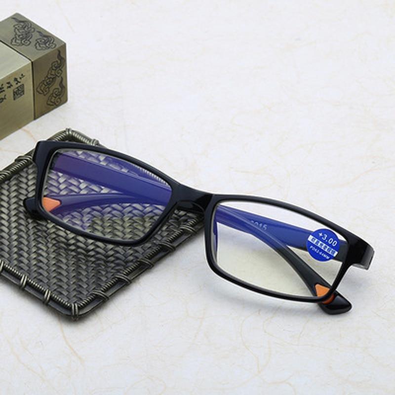 Blue Light Blocking Reading Glasses Men Anti Glar Eyeglasses Blue Film Diopter UV Protection Anti Blue Rays Anti Glare And Scratch Resistant Computer Reading Glasses +1.0 1.5 2.0 2.5 3.0 3.5 4.0