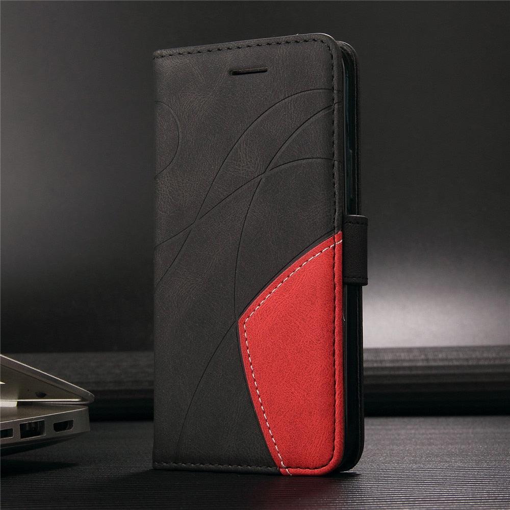 Blue PU Leather Wallet Flip Phone Case Cover For iPhone 13 Pro Max Case Leather Flip Cover iPhone 13 Pro Phone Case For  iPhone 12 Mini 14 11 8 7 6 6s Plus 5 5s Case