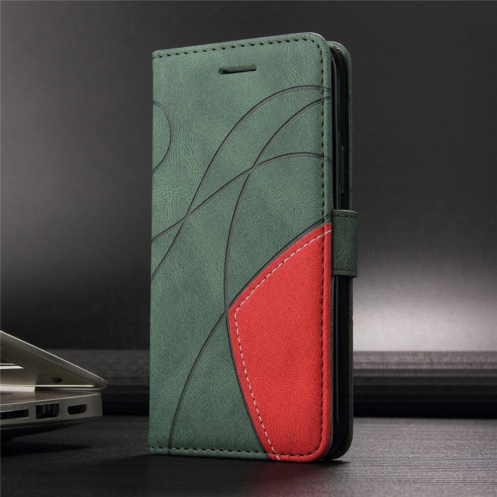 Blue PU Leather Wallet Flip Phone Case Cover For iPhone 13 Pro Max Case Leather Flip Cover iPhone 13 Pro Phone Case For  iPhone 12 Mini 14 11 8 7 6 6s Plus 5 5s Case