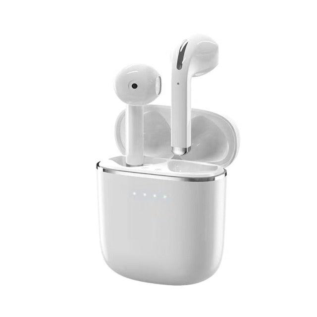 Bluetooth 5.0 Earphones LED Charging Box Wireless Headphone 9D Stereo Sound Sports Waterproof Earbuds Headsets With Microphone Wearable Wireless Clear Calls Music Headphones Immersive Sound 12 Hours Single Playtime HiFi Quality Stereo Sound