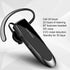 Bluetooth Earpiece V5.0 Wireless Handsfree Headset With Microphone 24 Hrs Driving Headset 30 Days Standby Time Bluetooth Music Headset Waterproof Earphone Works On All Smartphones Sport Wireless Earphones