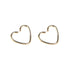 Body Jewelry Surgical Steel Heart Cartilage Tragus Piercings Heart-Shaped Ear Cartilage Ring Body Jewelry Cartilage Helix Ring Piercings Hoop Lip Nose Rings Orbital Ear Stud Helix Rook Snug Tragus Piercing Earrings Stainless Steel Jewelry 10*0.8 mm