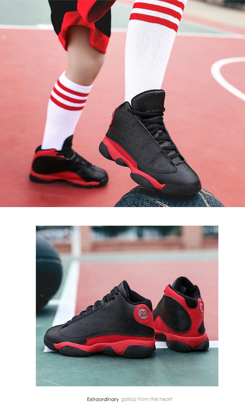 Boys Mens Basketball Shoes New Kids Sneakers Outdoor Big Non-slip Sports Shoes Footwear Basket Sport Durable Kids Running Shoes Outdoor Trainers