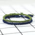 Braided Bracelets Men Women Handmade Woven Dark Blue Green Rope Bracelet Yoga Bangles Jewelry Couple Gifts Handmade Braided Unisex Friendship Bracelets Distance Matching Bracelet