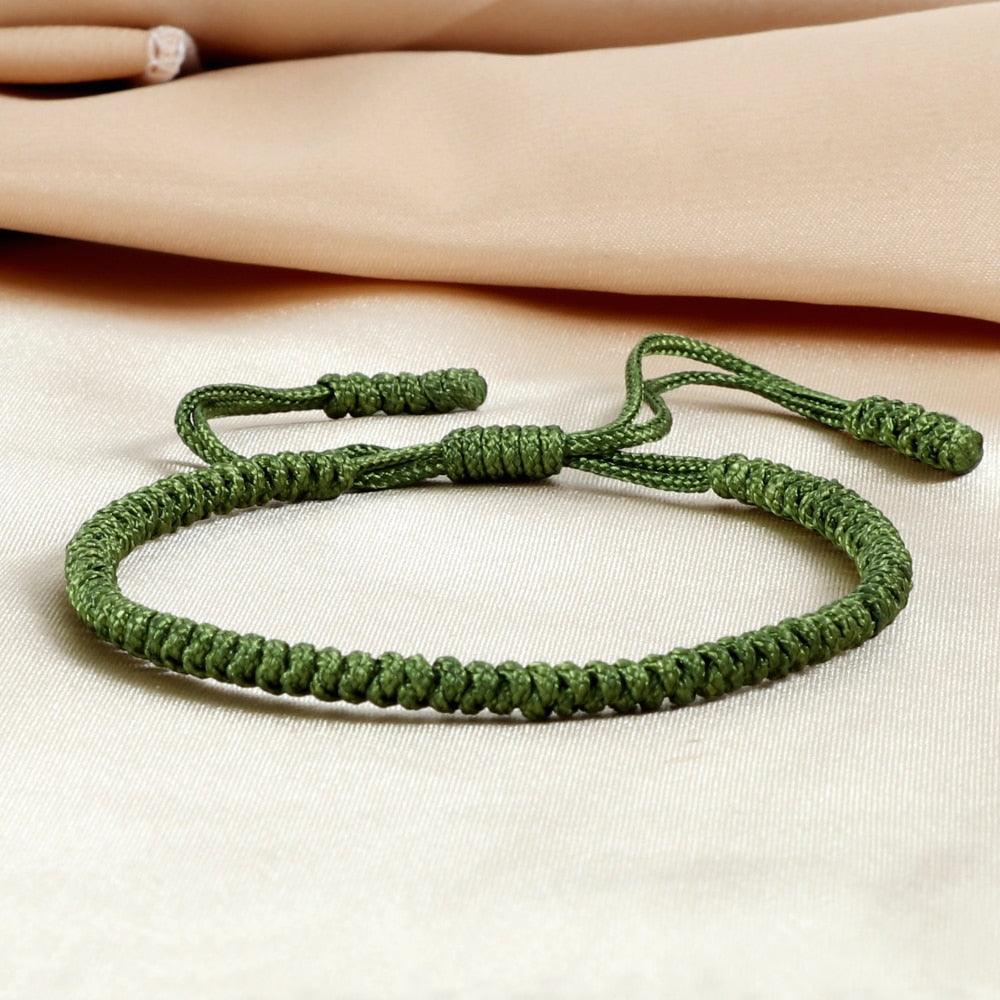 Braided Bracelets Men Women Handmade Woven Dark Blue Green Rope Bracelet Yoga Bangles Jewelry Couple Gifts Handmade Braided Unisex Friendship Bracelets Distance Matching Bracelet