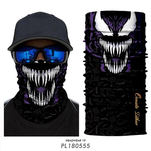 Breathable Mask Bandana Neck Gaiter Cycling Face Mask Hiking Scarves Headband Summer Balaclava Neck Gaiter Tubular Buff Bandana Scarf Headgear Bicycle Half Mask Face Cover Venom Headband Summer Men Beanie Hat Windproof Head Scarves Neck - ALLURELATION - 555, Balclava, Bandana, Bandanas, Face Cover, Face Mask, Gaiter, Headband, Headgear, Mask Bandana, Neck Gaiter, Scarf, Scarf Headgear, Scarves, Scarves Headband - Stevvex.com